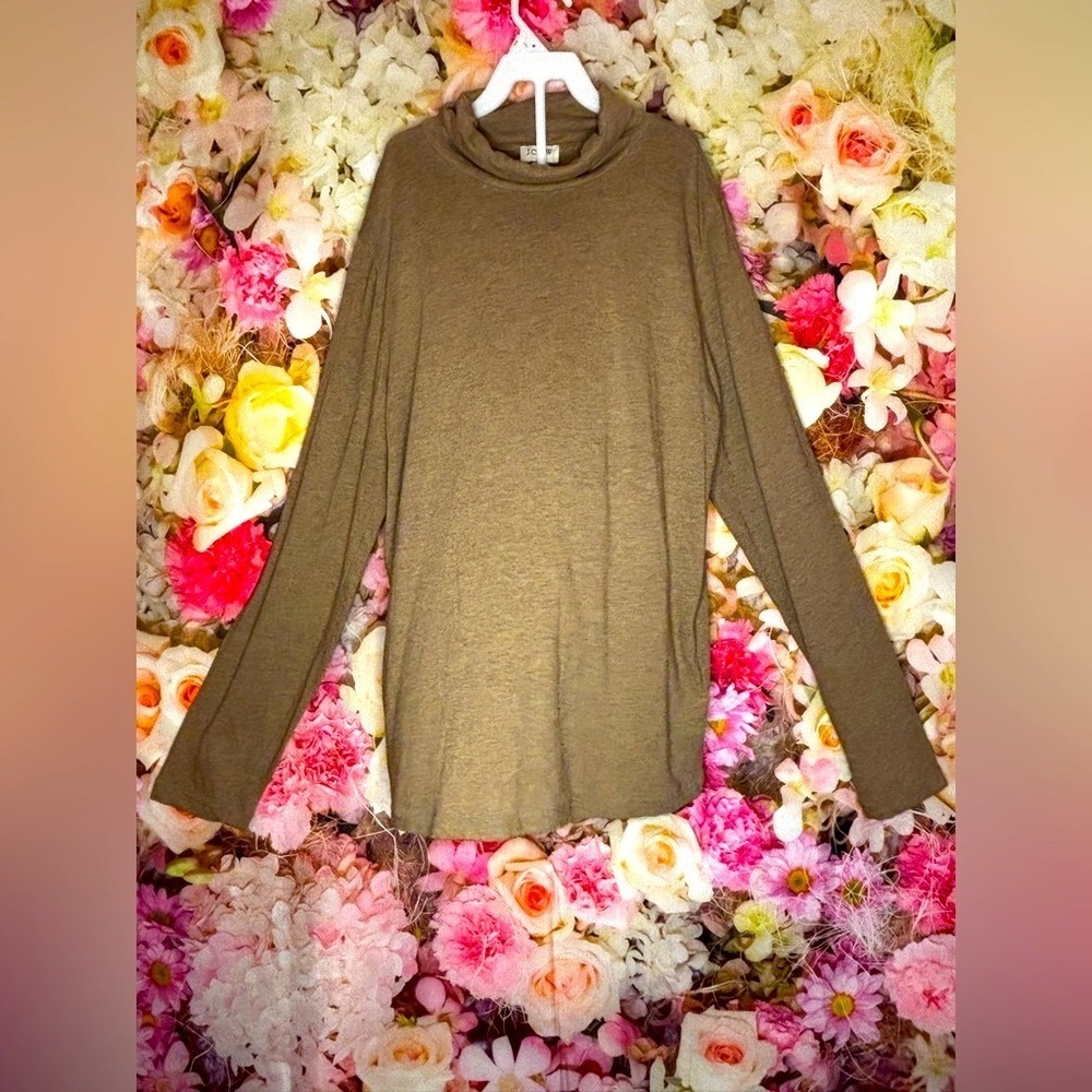 J. Crew Brown Long Sleeve
